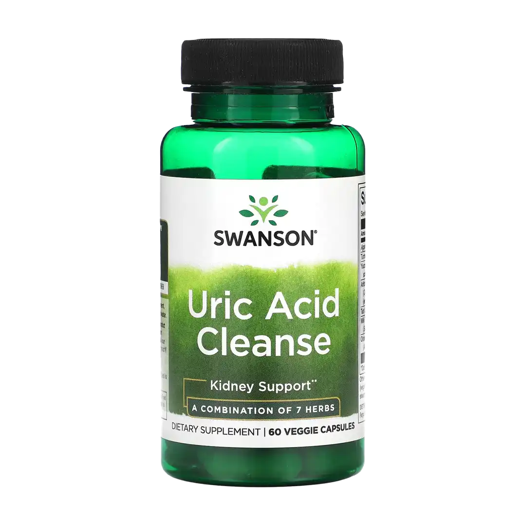 Swanson Uric Acid Cleanse Veggie Capsules, 60's