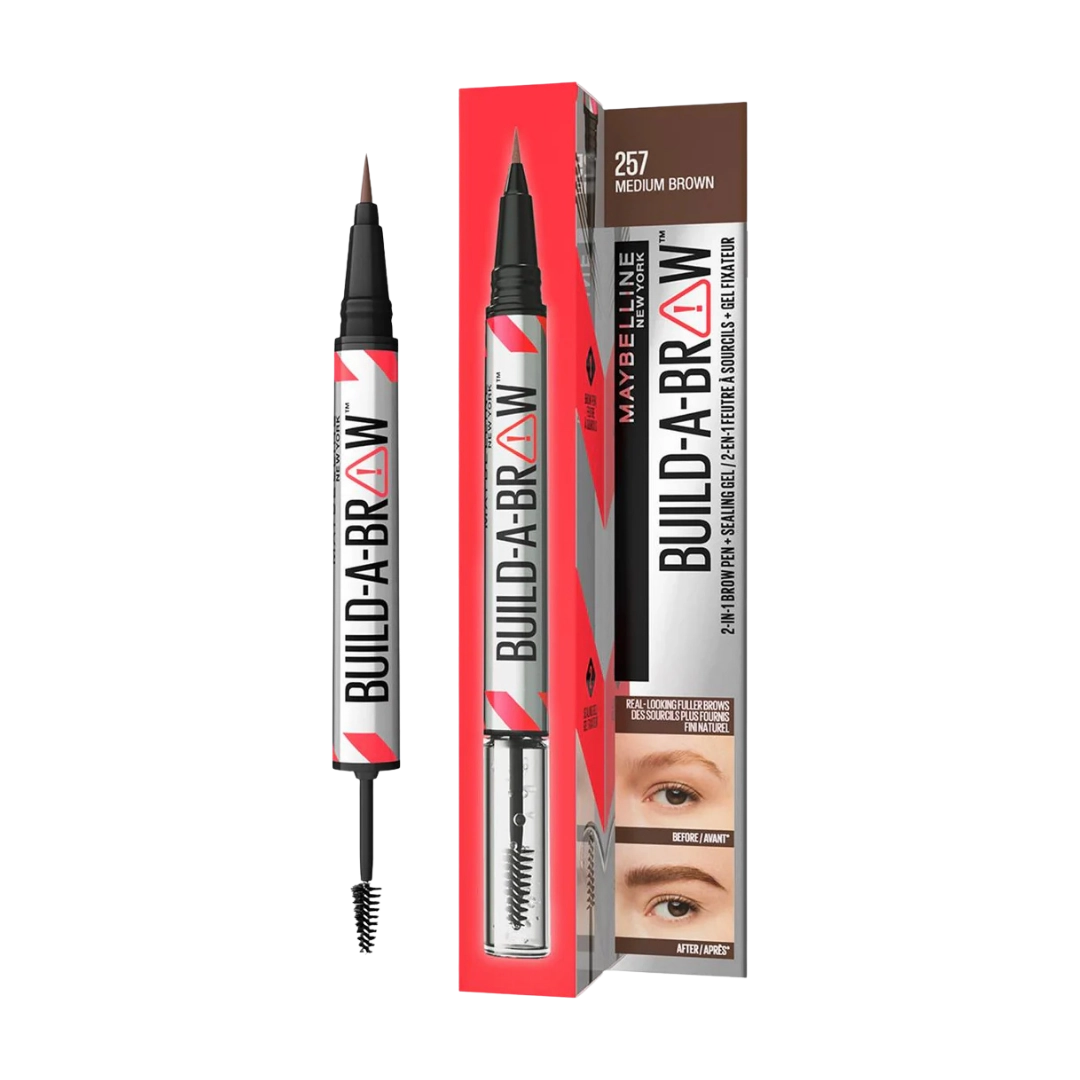 Maybelline Build-A-Brow Pen and Sealing Gel, Assorted