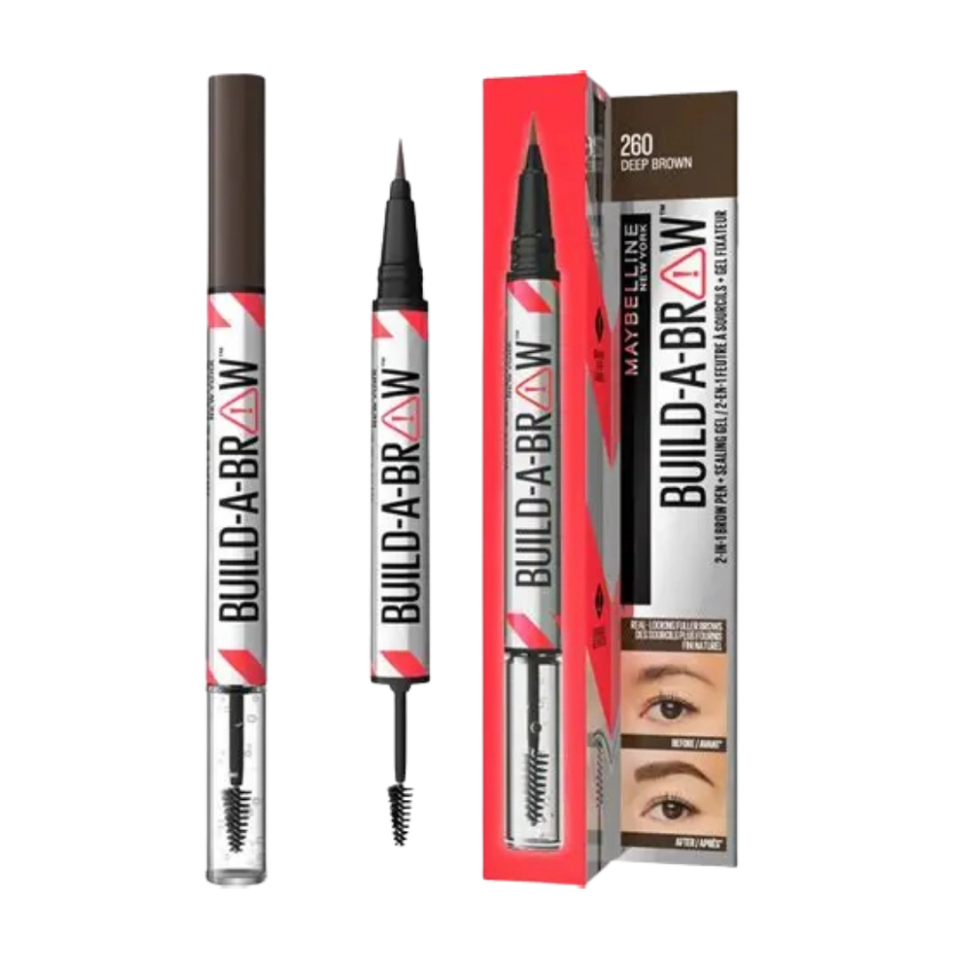 Maybelline Build-A-Brow Pen and Sealing Gel, Assorted