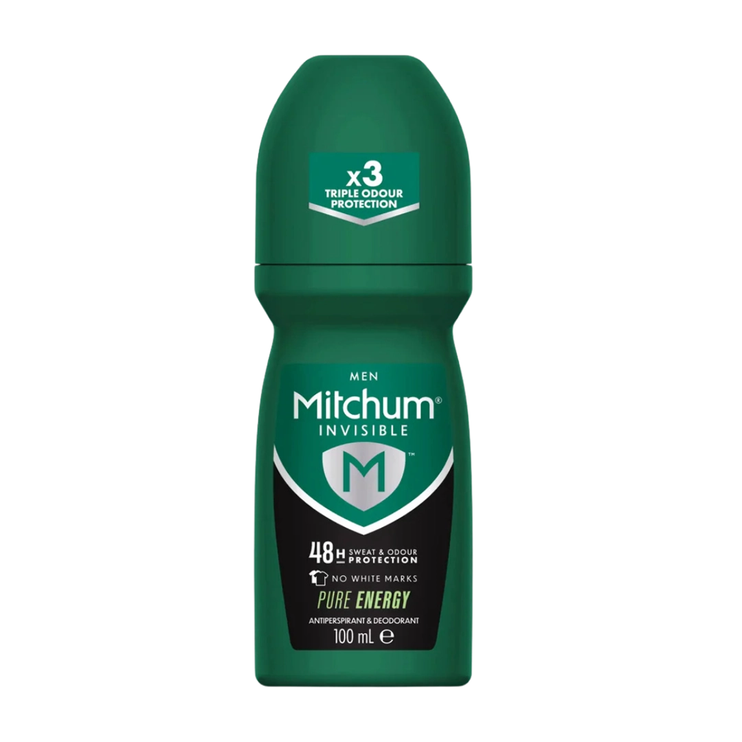 Mitchum Men 48H Roll-On Pure Energy Invisible, 100ml