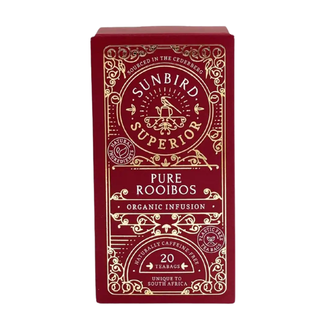 Sunbird Superior Organic Pure Rooibos, 20's