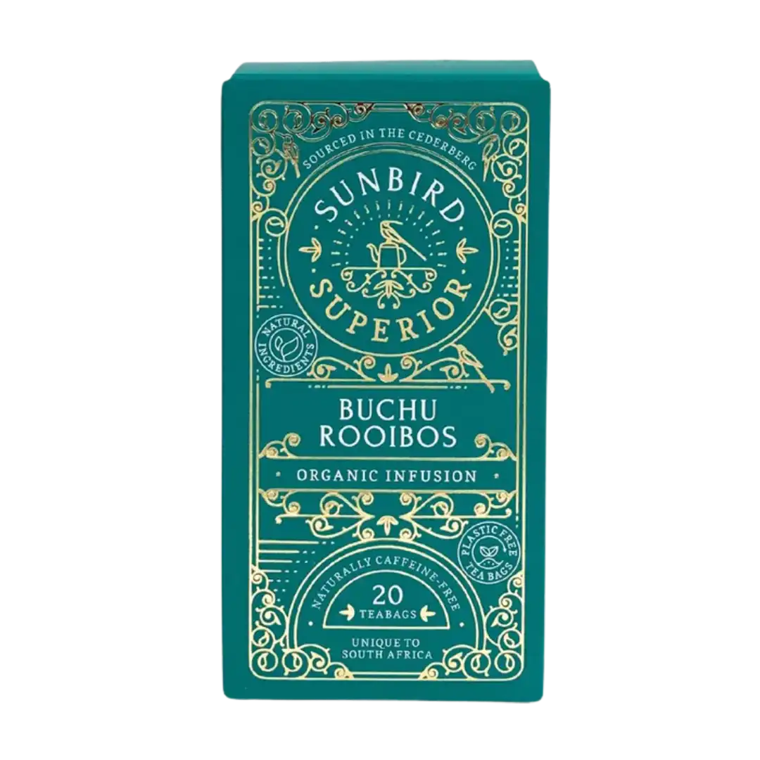 Sunbird Superior Organic Buchu Rooibos, 20's