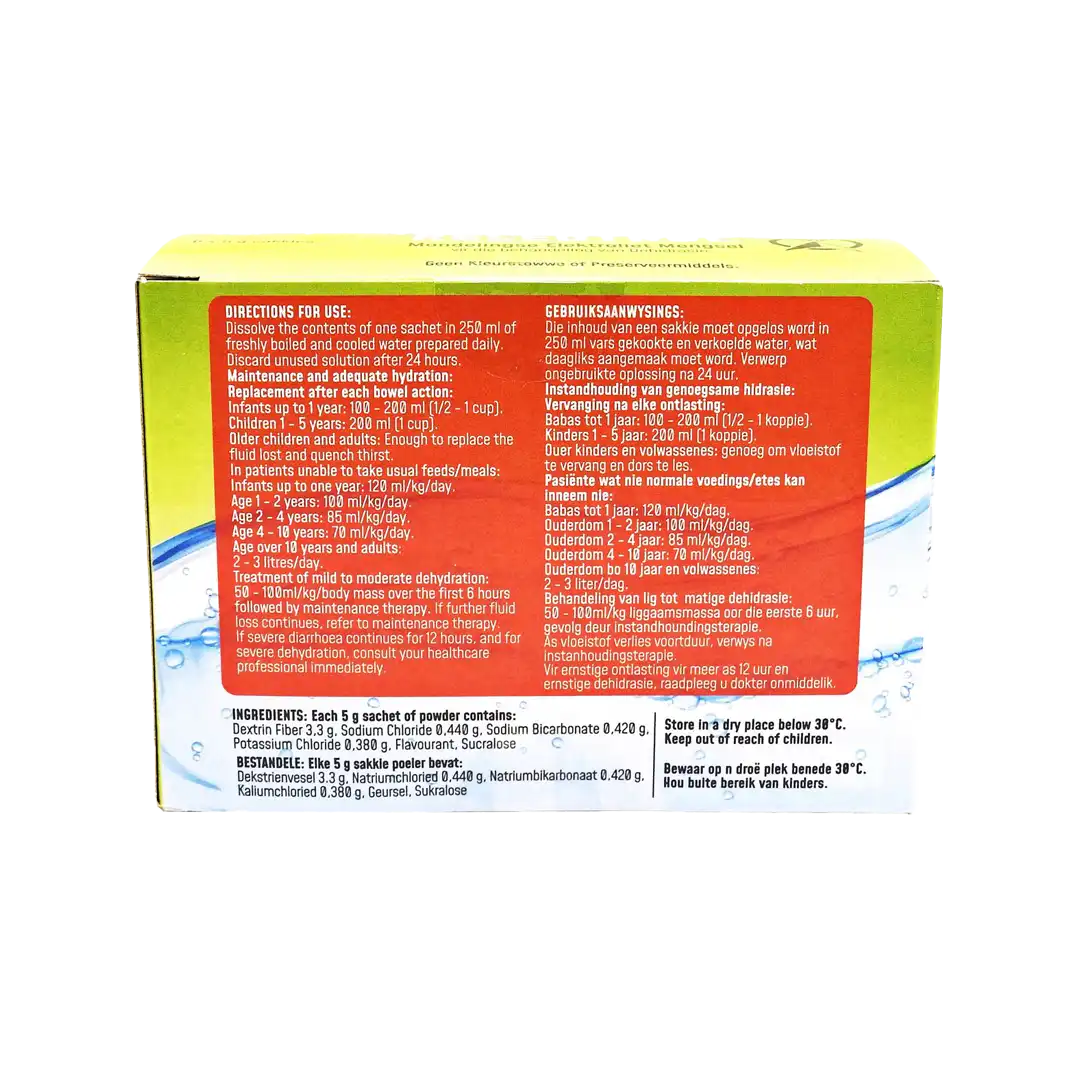 Relectrol Oral Electrolyte Mixture Sugar Free Apple/Rooibos Sachet, 5g x 6's