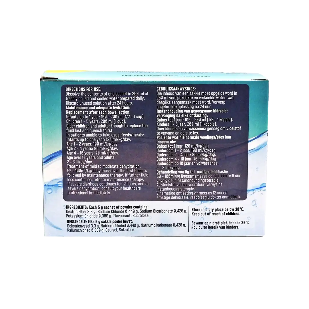 Relectrol Oral Electrolyte Mixture Sugar Free Tropical Sachet, 5g x 6's