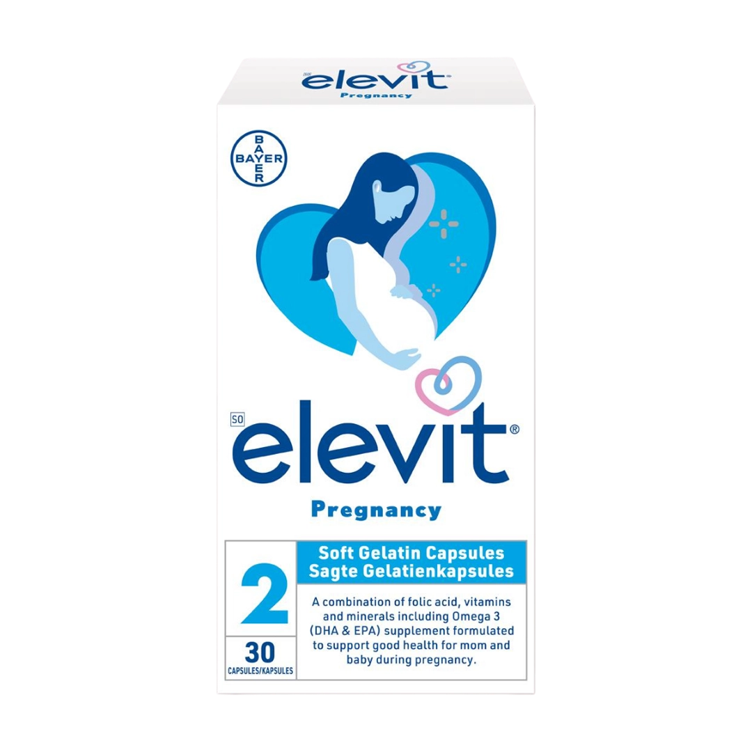 Elevit 2 Pregnancy Capsules, 30's