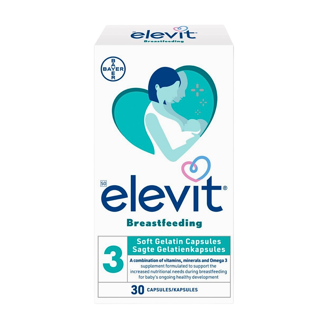 Elevit 3 Breastfeeding Capsules, 30's