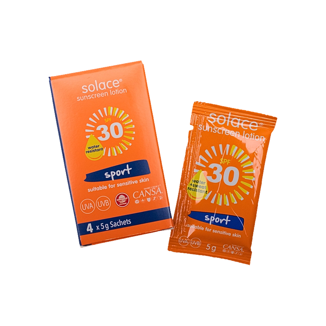 Solace SPF30 Sport, 4 x 5g