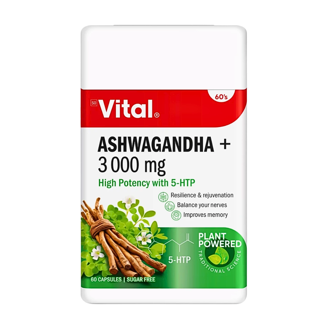Vital Ashwagandha Plus, 60's