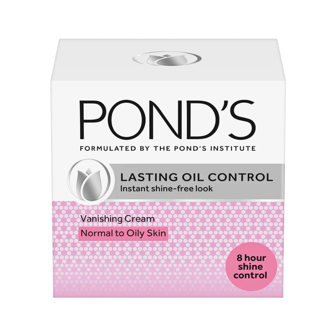 Pond's Lasting Oil Control Vanishing Cream for Oily Skin, 50ml