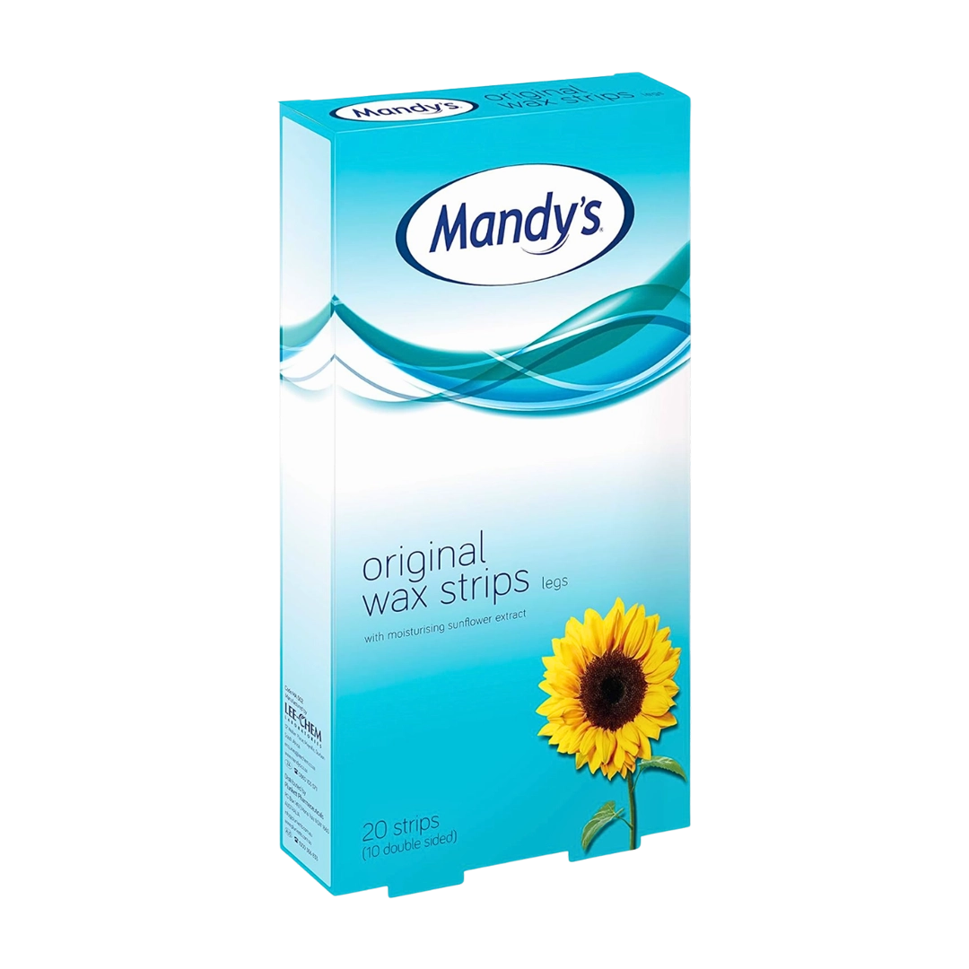 Mandy's Original Wax Strips for Face, 20's