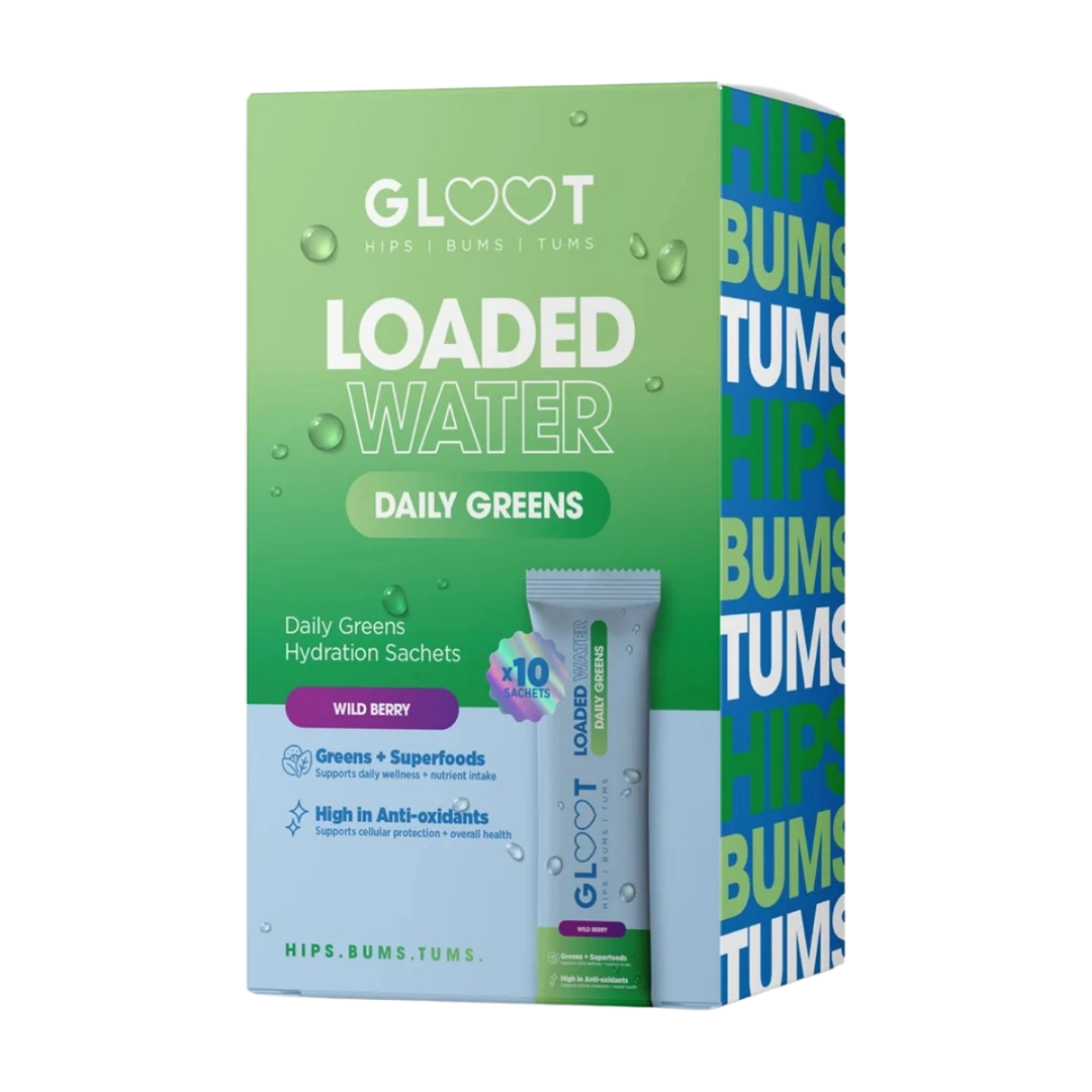 Gloot Loaded Water Greens, 10's
