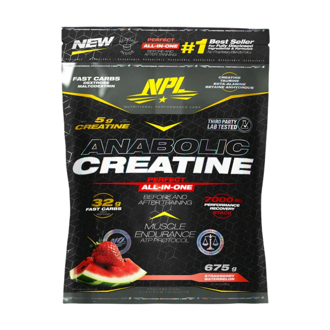 NPL Anabolic Creatine, 675g Assorted