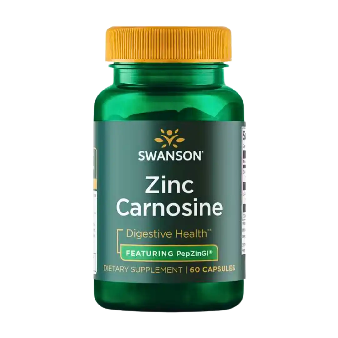 Swanson Zinc Carnosine Capsules, 60's