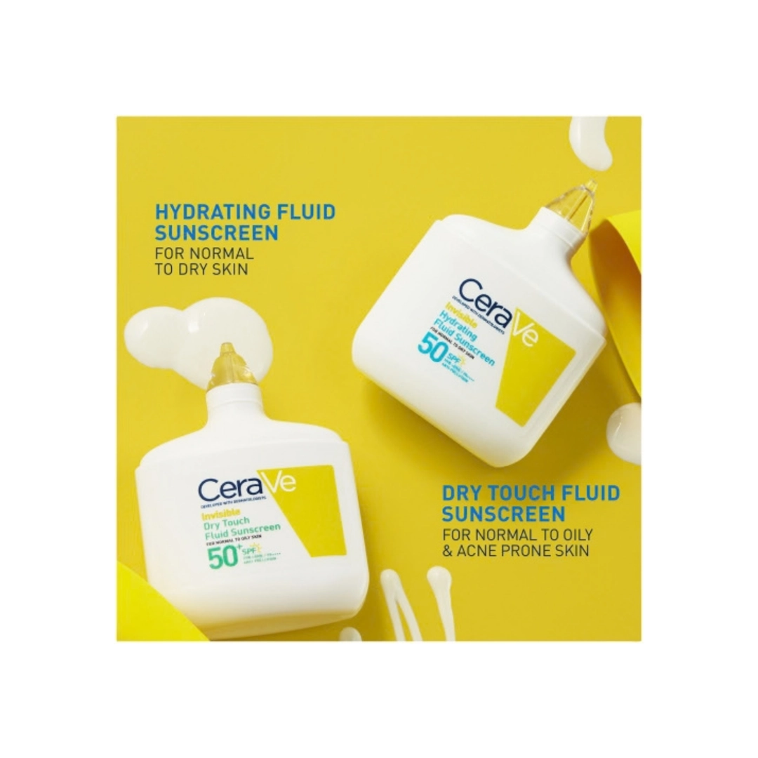CeraVe Invisible Hydrating Fluid SPF 50, 50ml