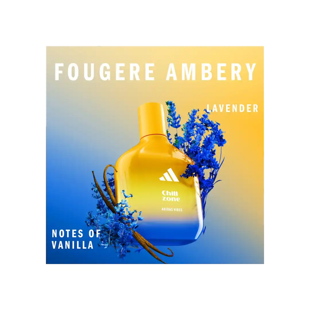 Adidas Vibes Chill Zone Eau De Parfum, 100ml