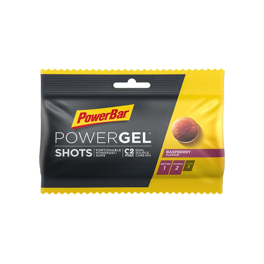 Powergel Shots Raspberry, 80g