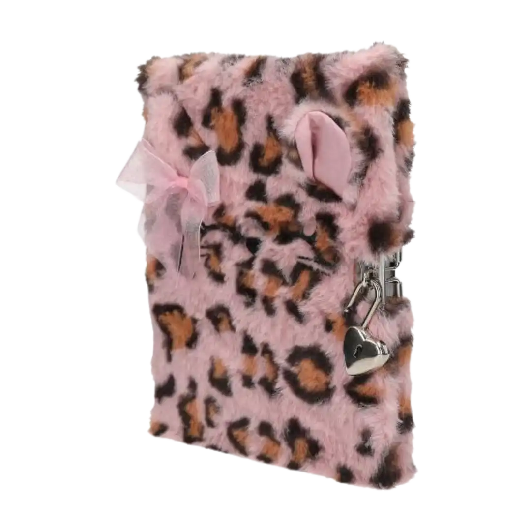 TOPModel Fur Diary with Lock