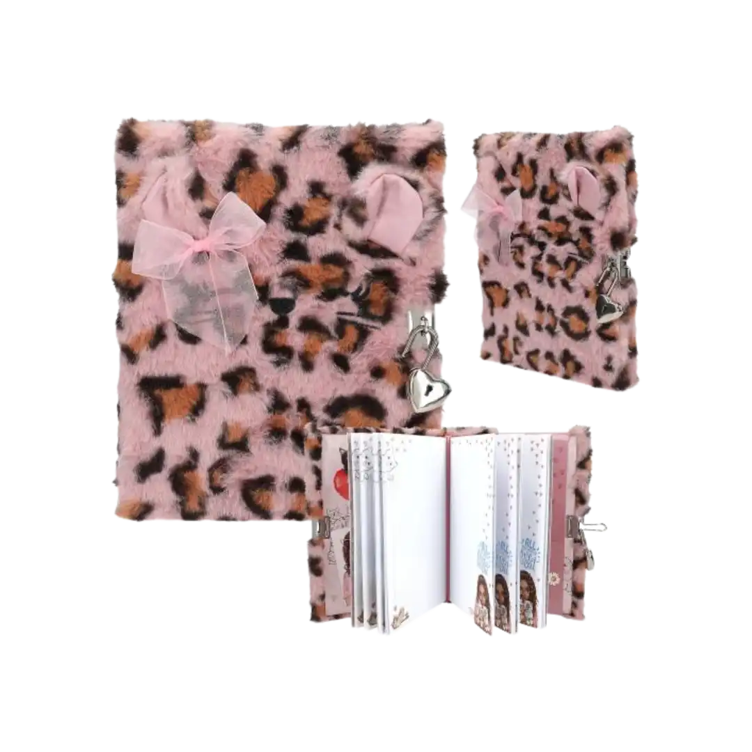 TOPModel Fur Diary with Lock