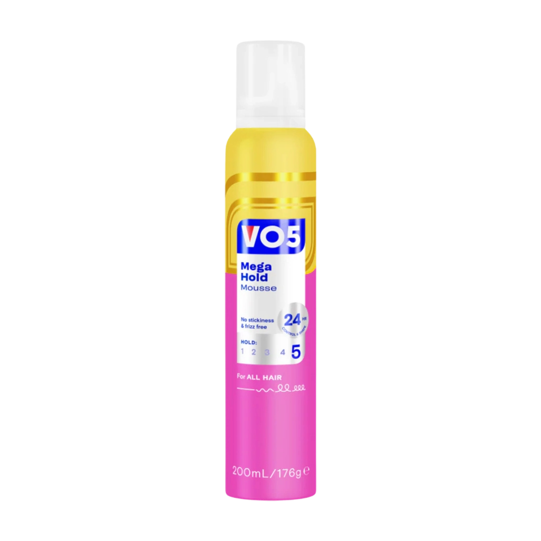 VO5 Mega Hold Mousse, 200ml