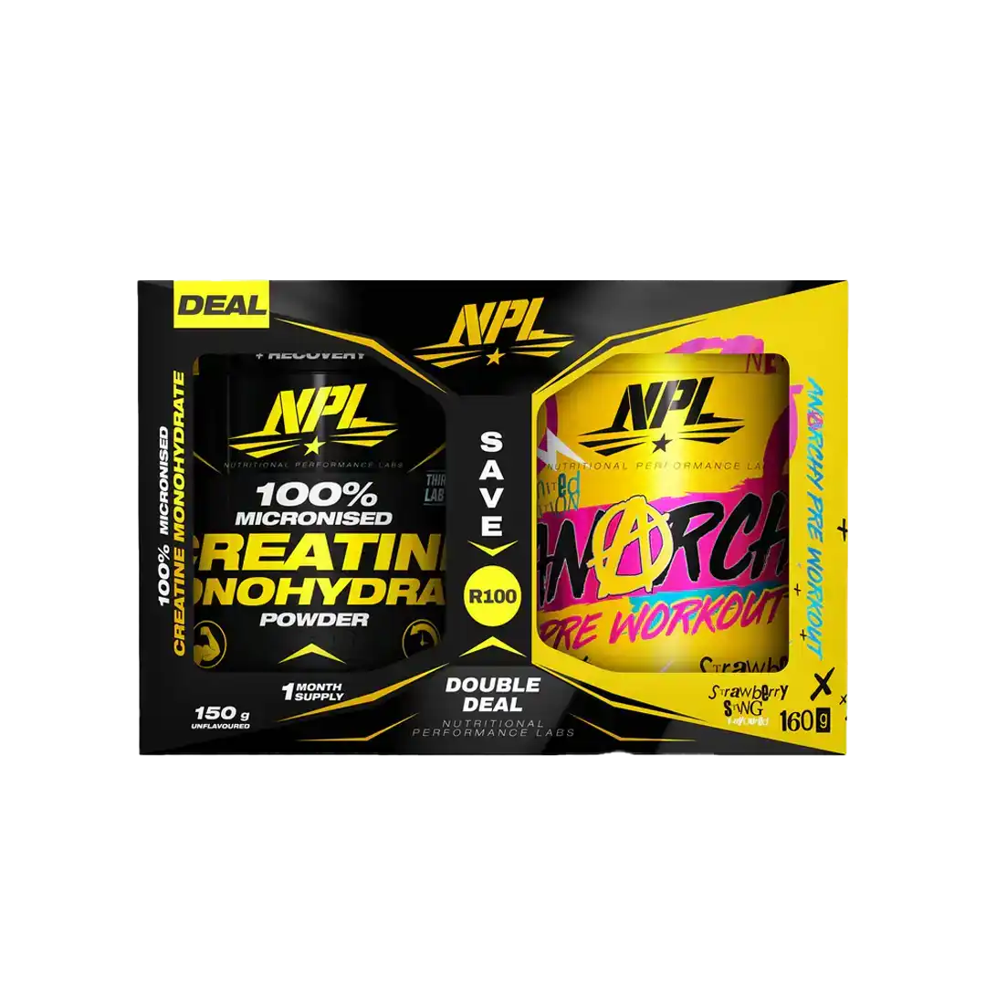 NPL Creatine+Anarchy 150g, Combo Box