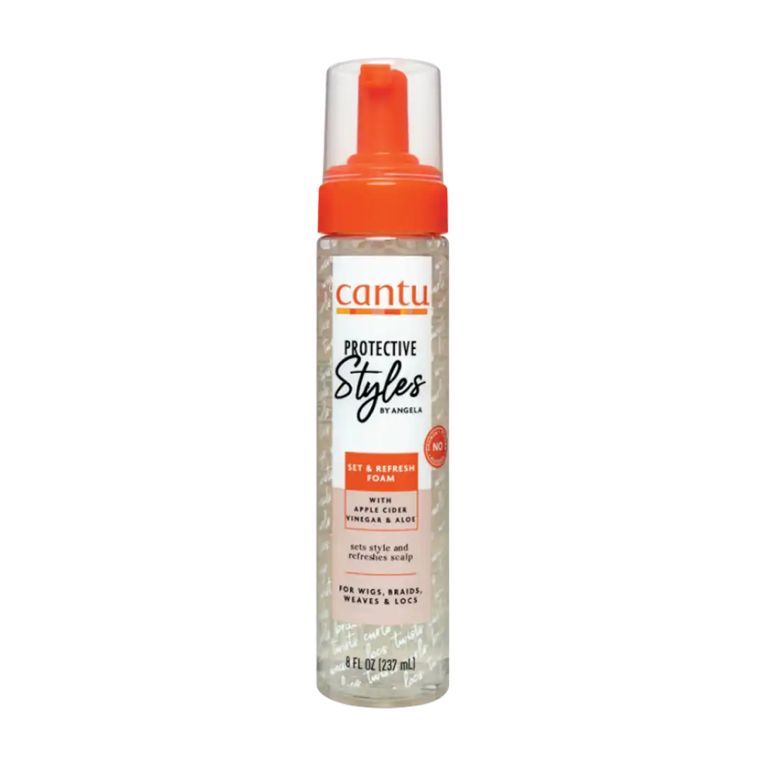 Cantu Protective Styles Set & Refresh Foam, 237ml