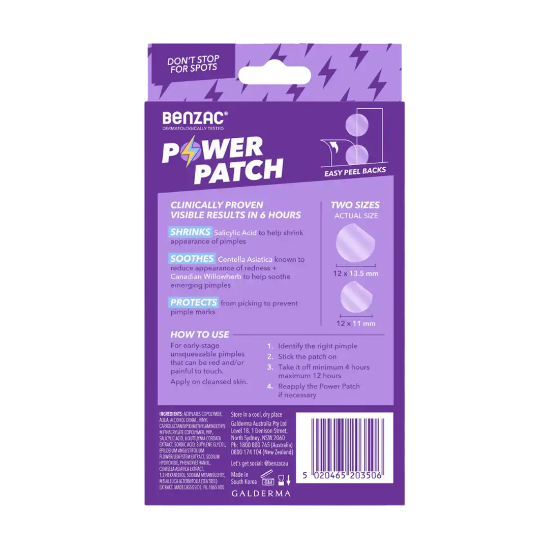 Benzac 3-in-1 Power Patch, 24's