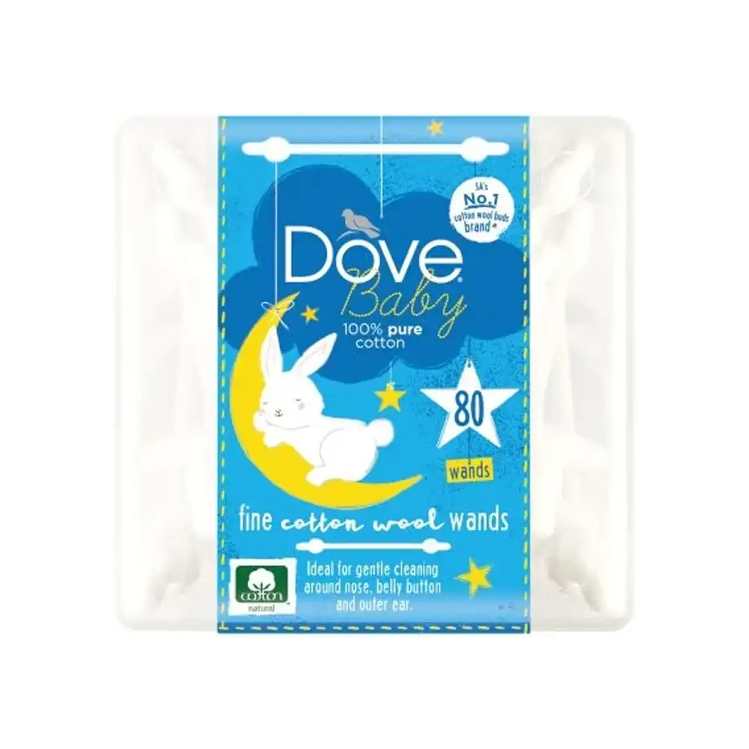 Dove Pure Cotton Wool Puffs, 80g