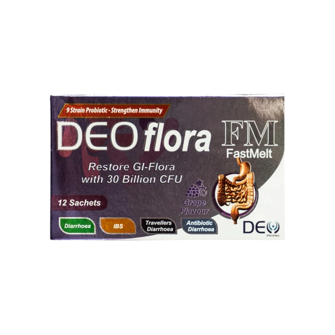 Deopharma DEOFLORA FM fastmelt sachets, 12s