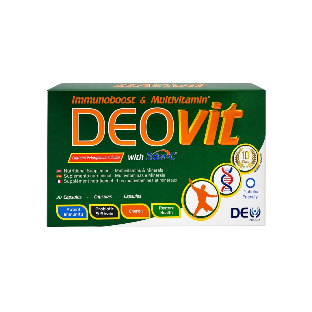 Deopharma DEOVIT Capsules, 30s
