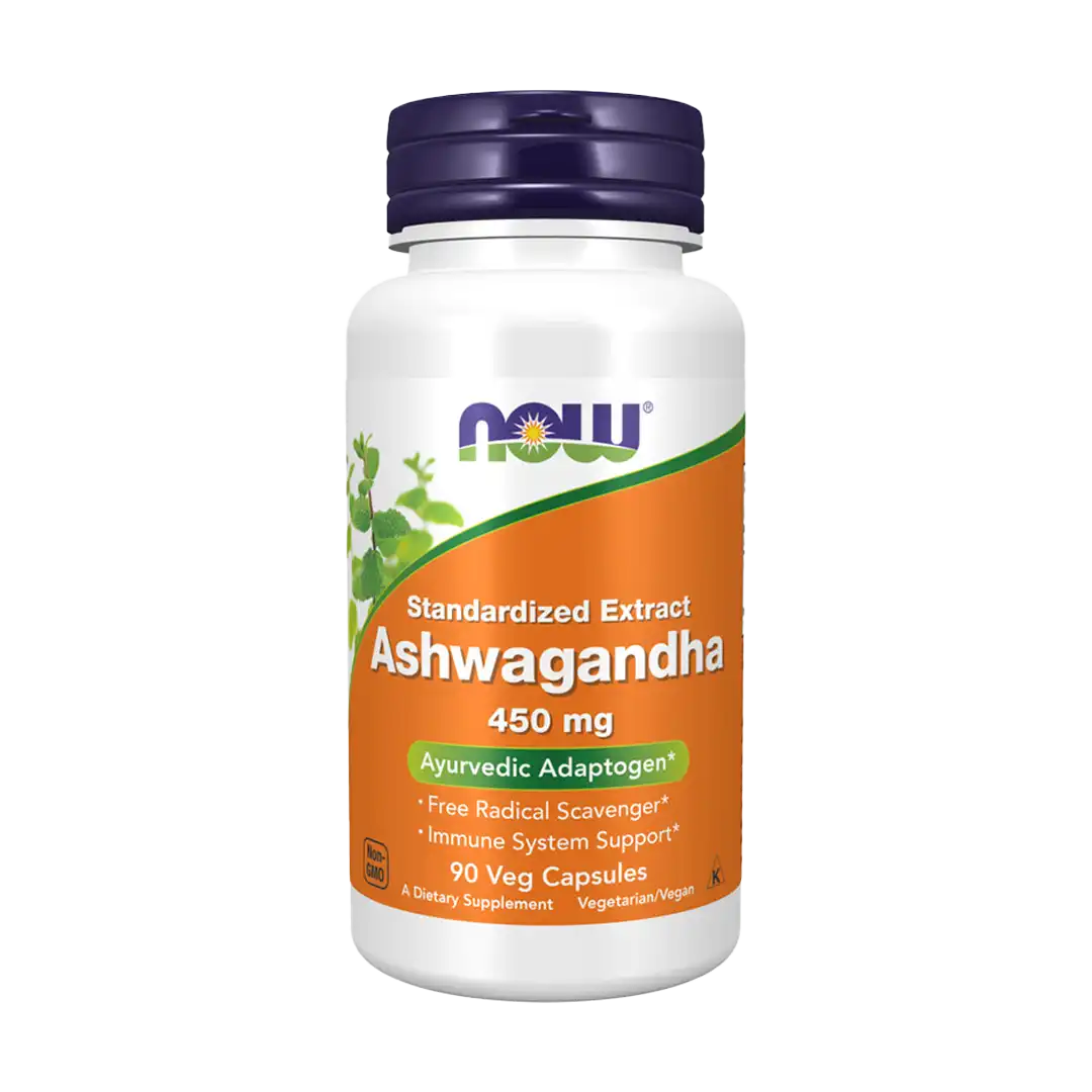 NOW Foods Ashwagandha Extract Capsules, 90's