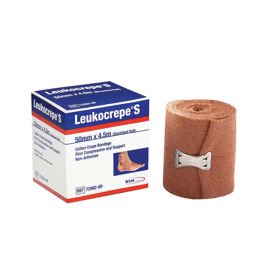 Leukocrepe S Crepe Bandage 50mm x 4.5m
