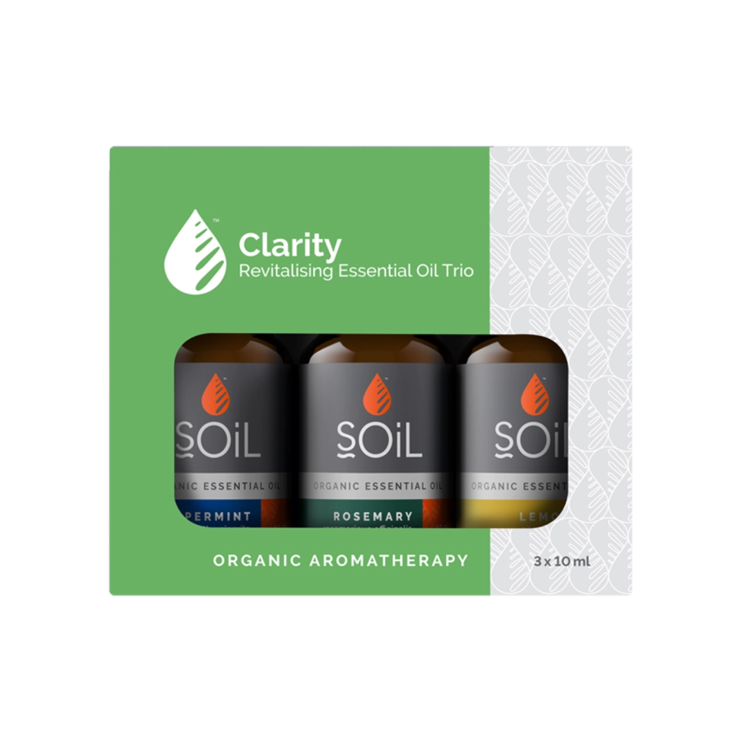 Soil Organic Clarity Essential Oil Trio