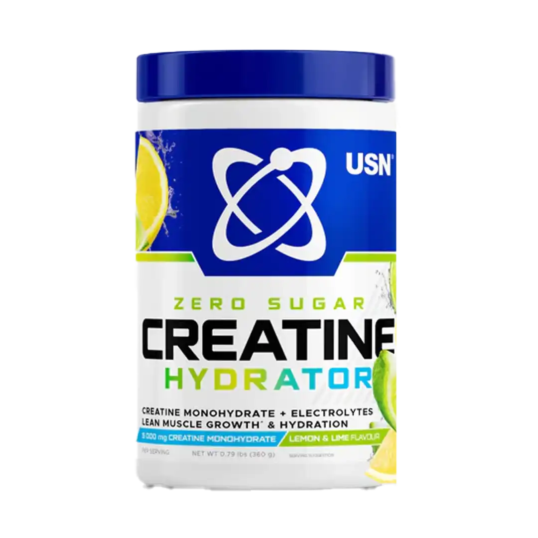 USN Zero Sugar Creatine Hydrator Lemon & Lime, 360g