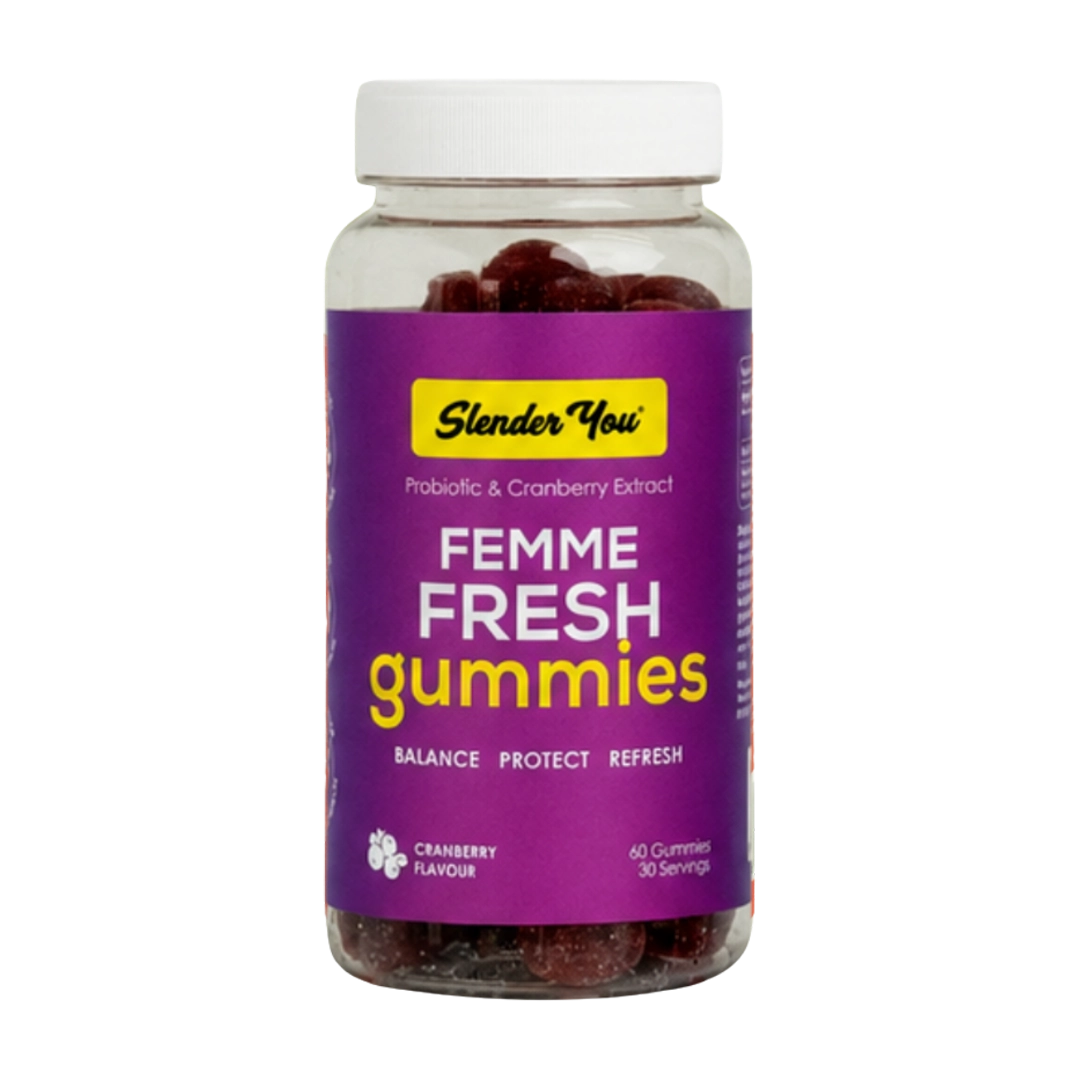 Slender You Femme Fresh Gummies, 60's