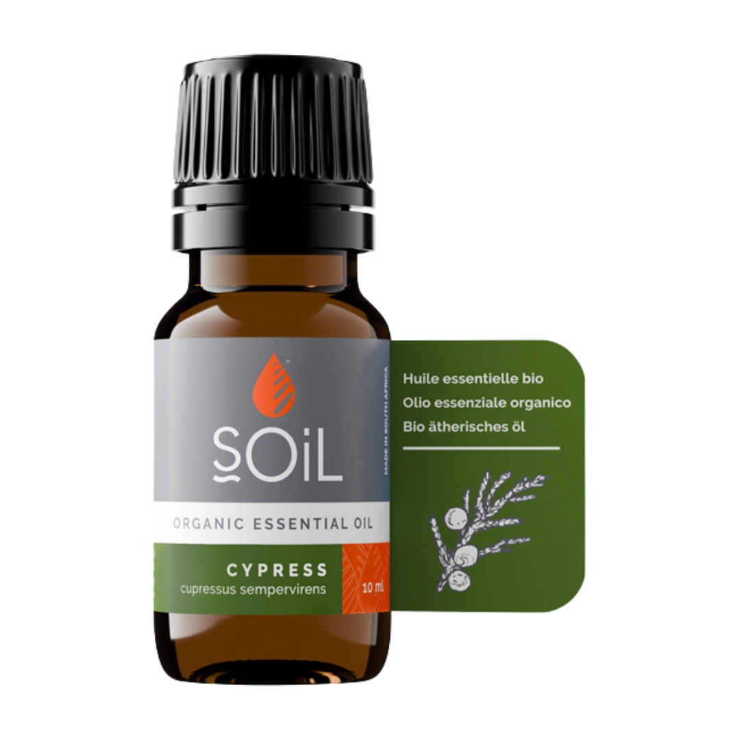 Soil Organic Cypress Essential Oil, 10ml