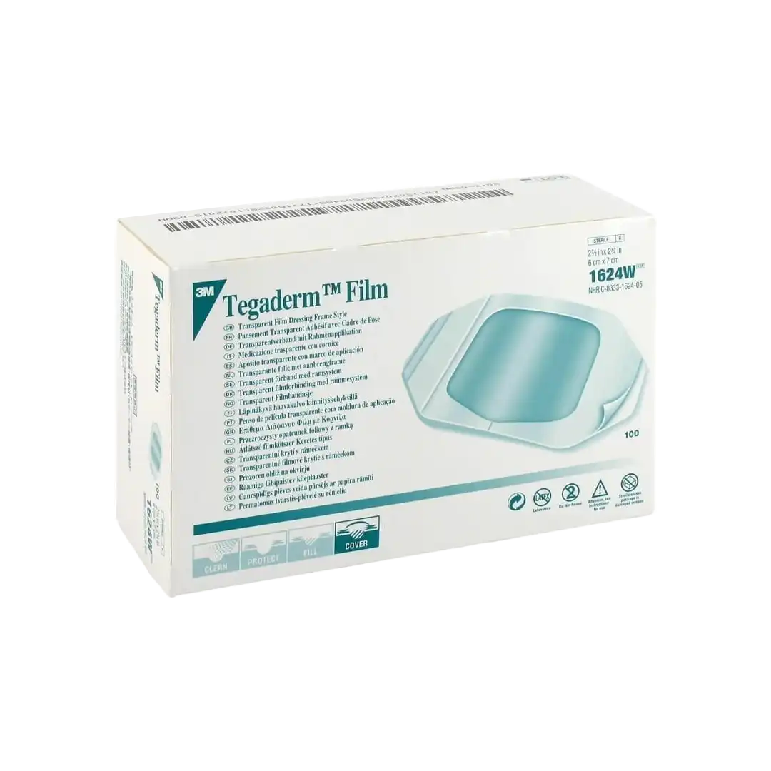 Tegaderm Dressing 2 3/8" x 2 3/4" (6cm x 7cm), 1's