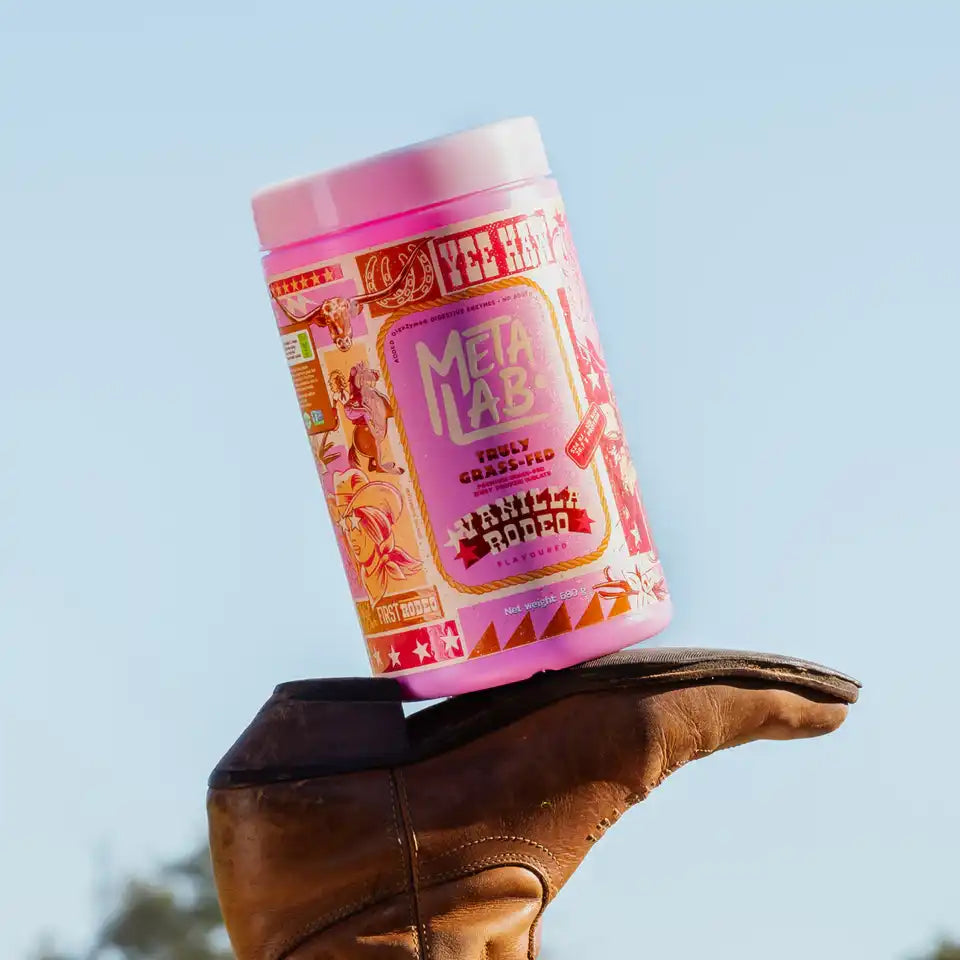 Metalab Truly Grass Fed Premium Whey Protein Isolate Vanilla Rodeo, 680g