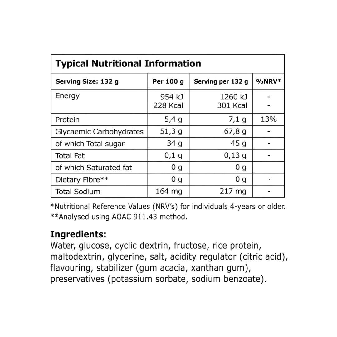 32gi Race Pro Energy Gel 100g, Assorted