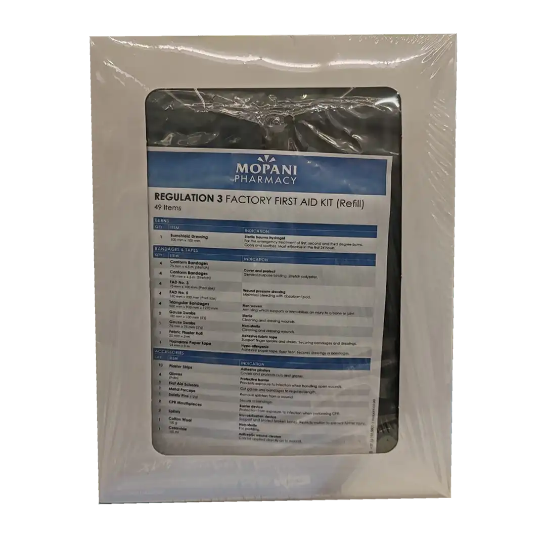Mopani First Aid Regulation 3 Refill