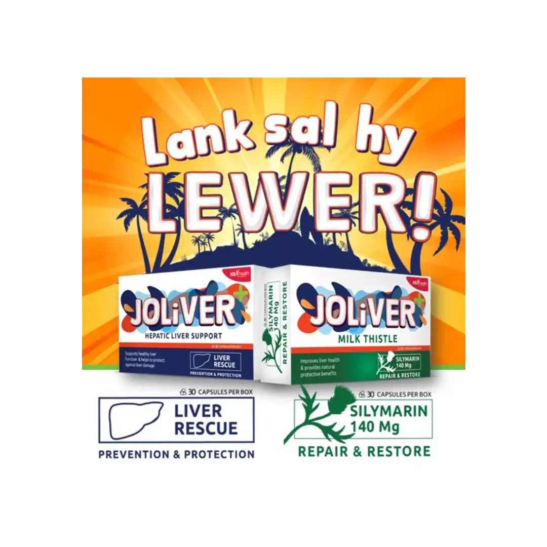 Joliver Milk Thistle – Silymarin Caps, 30`s