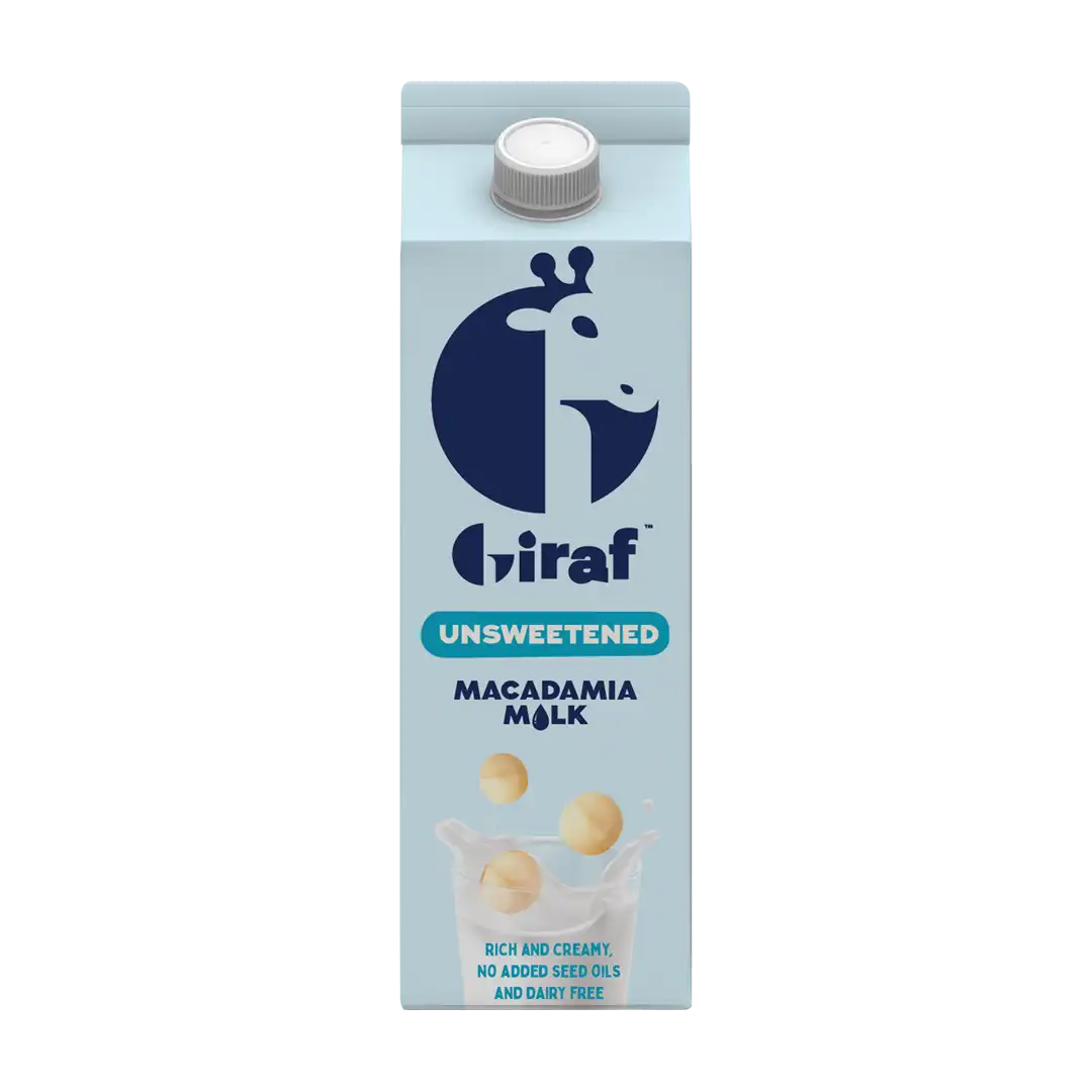 Giraf Macadamia Milk 1l, Unsweetend