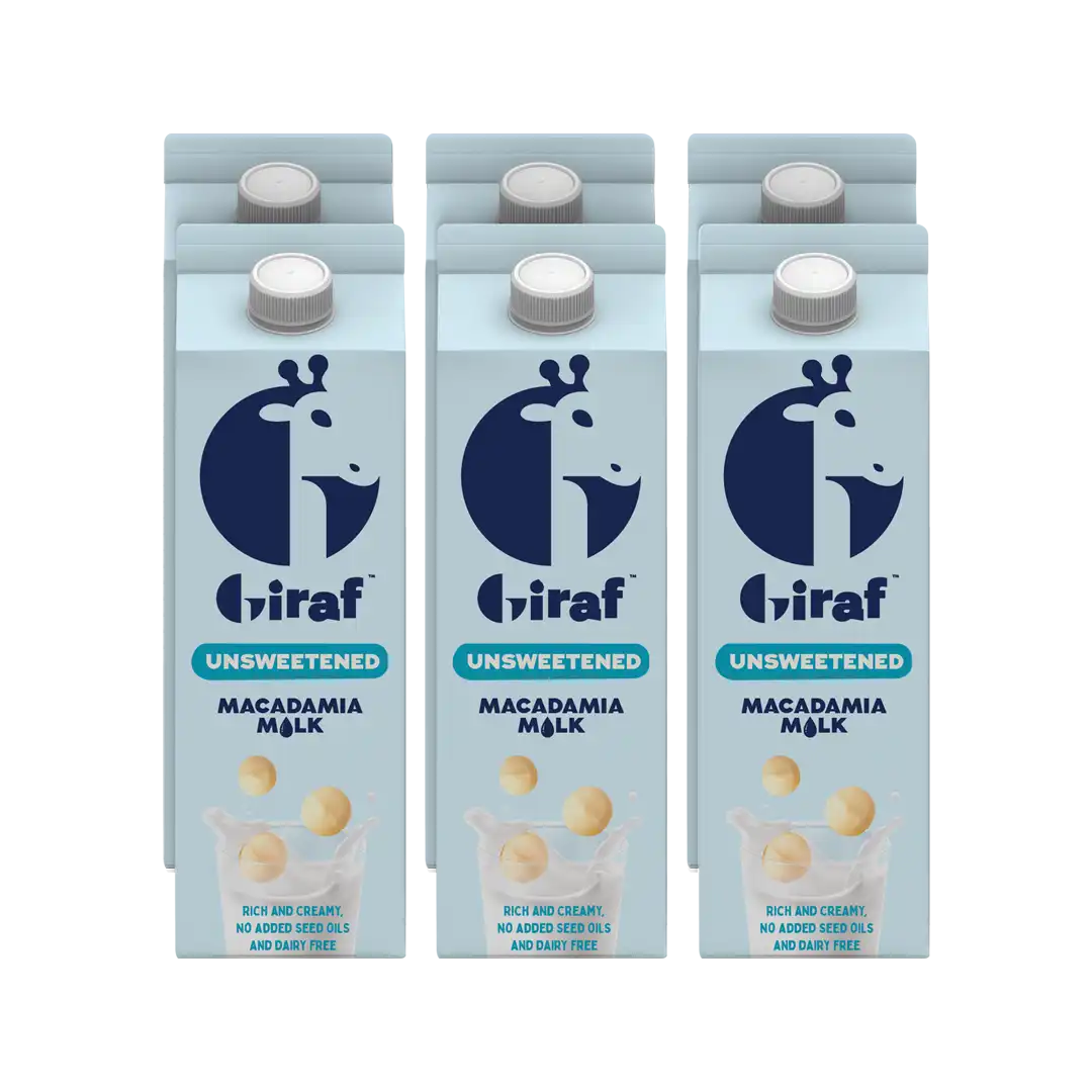 Giraf Macadamia Milk 1l, Unsweetend