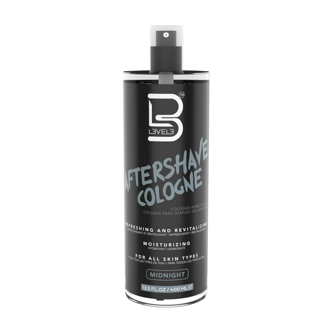 L3VEL3 After Shave Cologne Midnight, 400ml