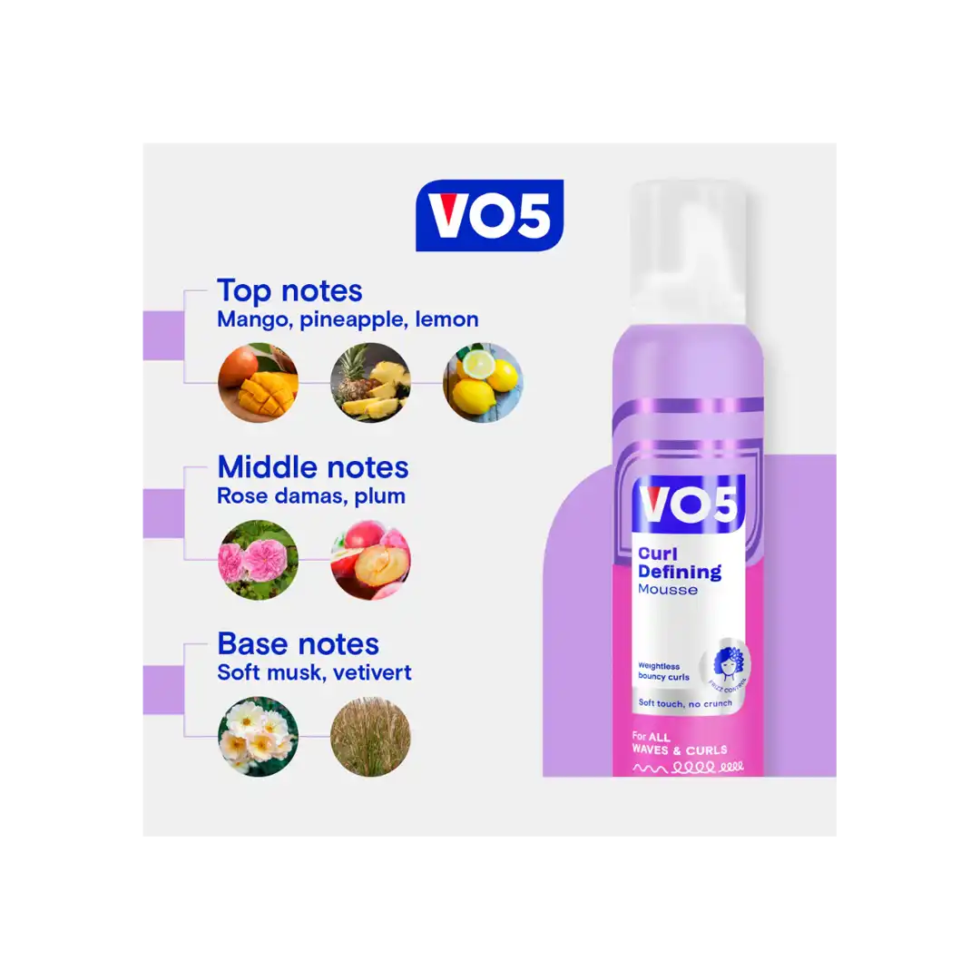 VO5 Curl Defining Mousse, 200ml