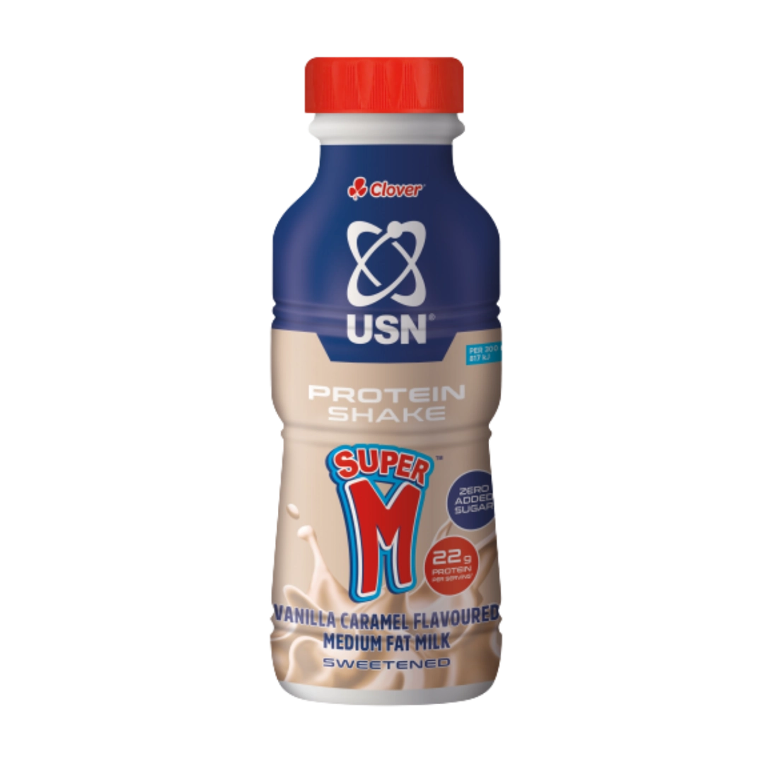 USN Super M Protein Shake Flavoured Milk 300ml, Assorted