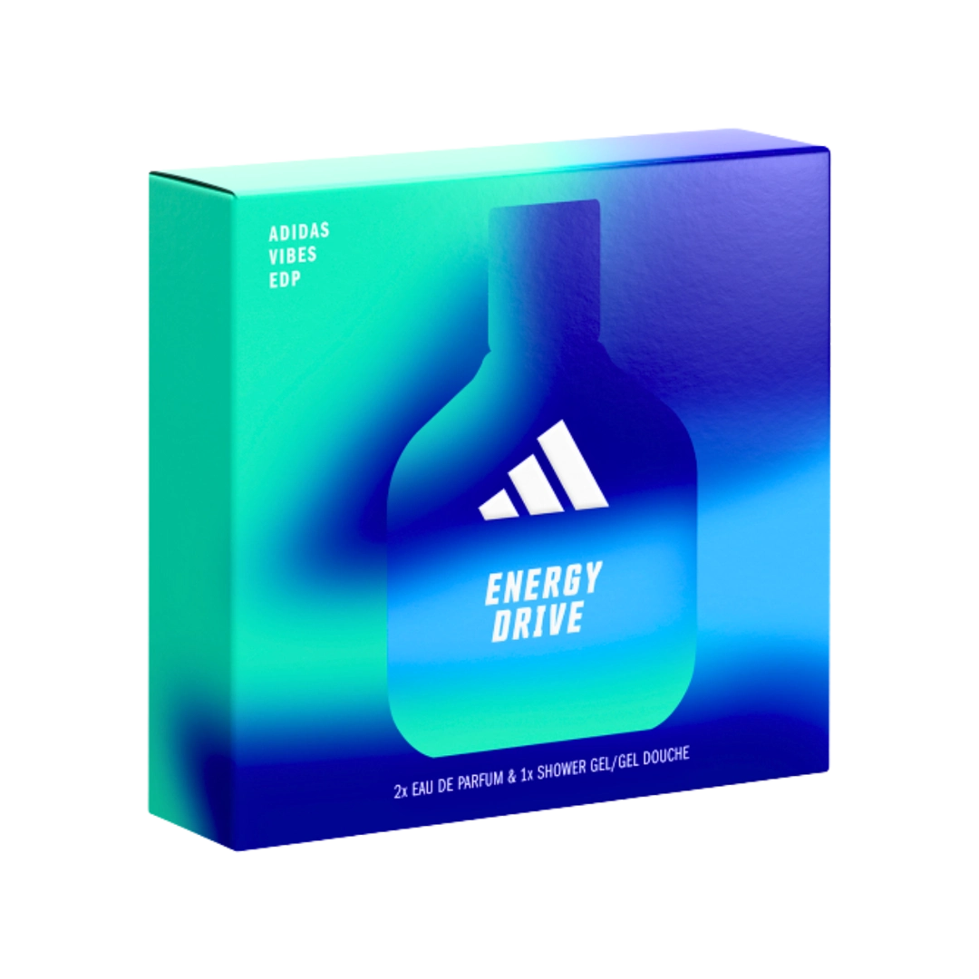 Adidas Energy Drive Eau De Parfum & Shower Gel Gift Set
