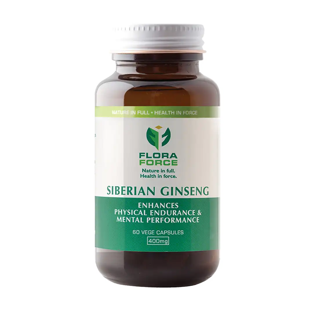 Flora Force Siberian Ginseng Capsules, 60's
