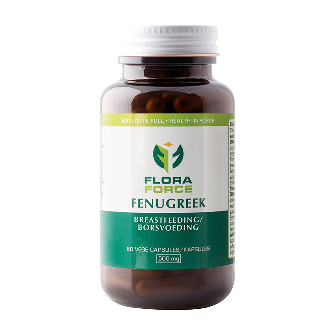 Flora Force Fenugreek Capsules, 60's