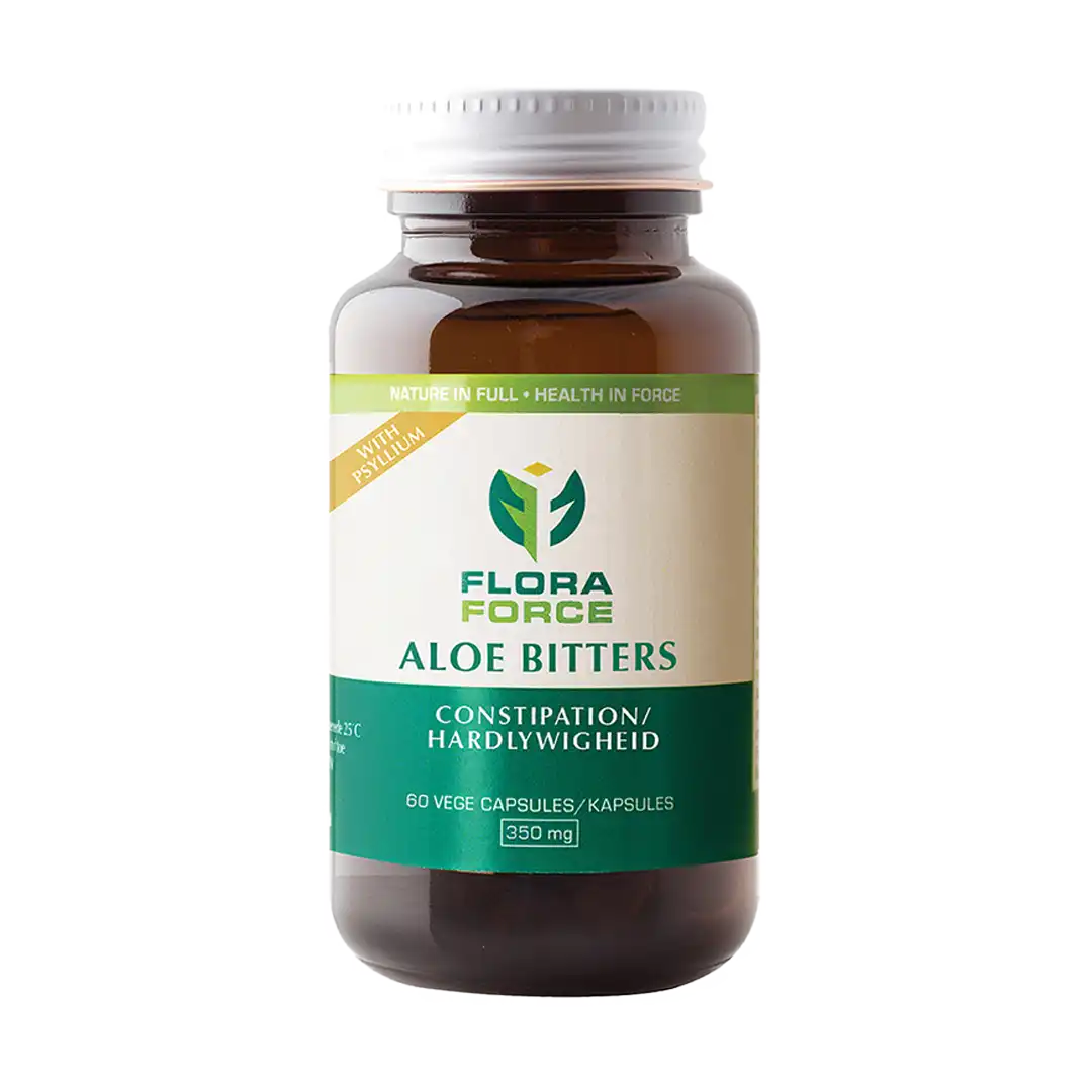 Flora Force Aloe Bitters Capsules, 60's