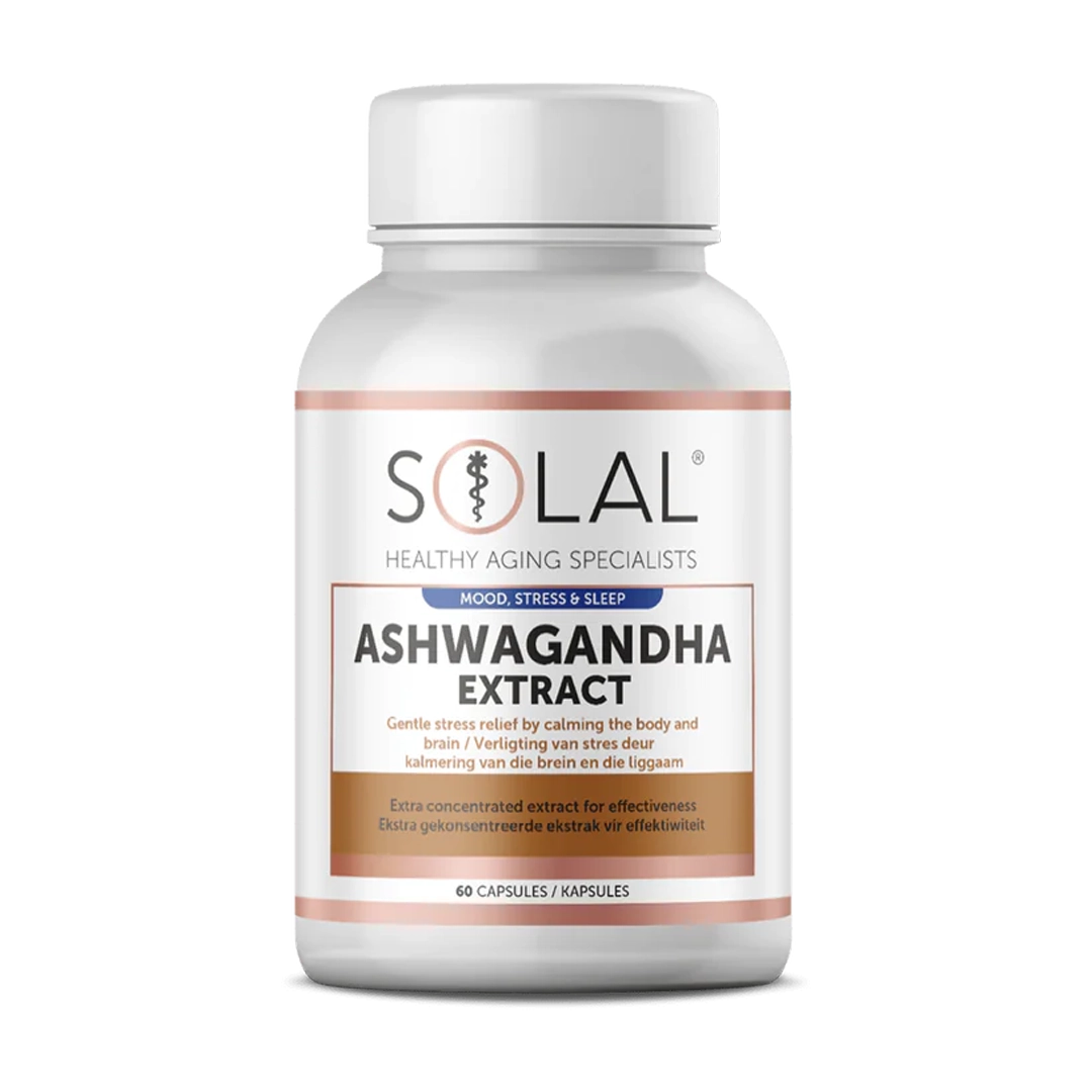 Solal Ashwagandha Extract Capsules, 60's